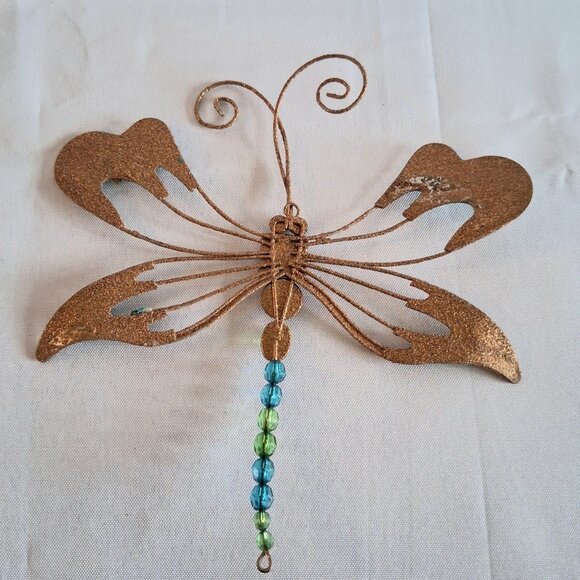 Lot of 4 Blue Dragonfly And Bird Decorations/Ornaments - Picture 8 of 10